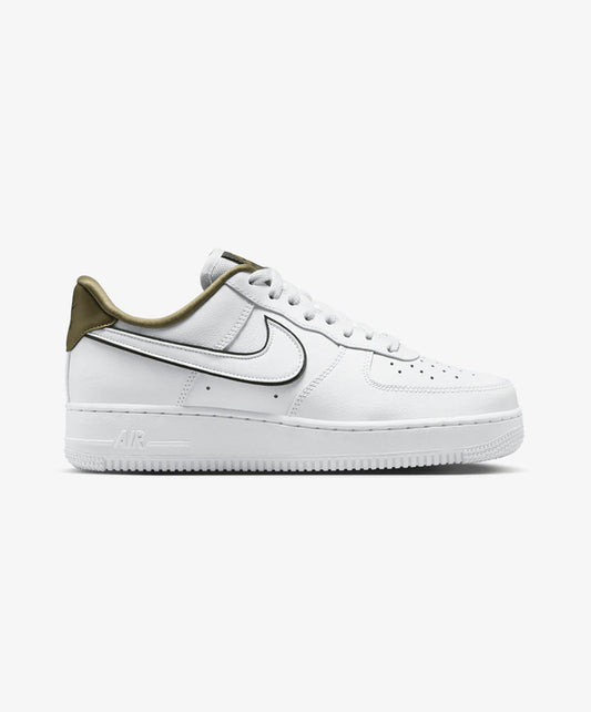 Nike | AIR FORCE 1 '07 ESSENTIAL { WHITE/SEQUOIA-MEDIUM OLIVE