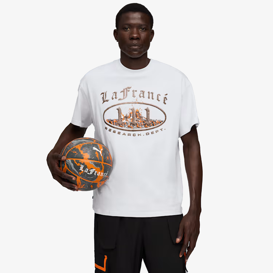PUMA | LAFRANCÉ HEEM OVERSIZED TEE { SILVER MIST