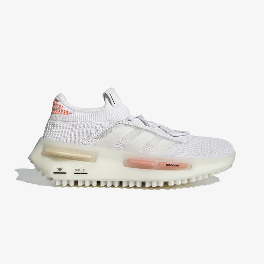 NMD_S1 'CLOUD WHITE/OFF WHITE/CORAL FUSION'