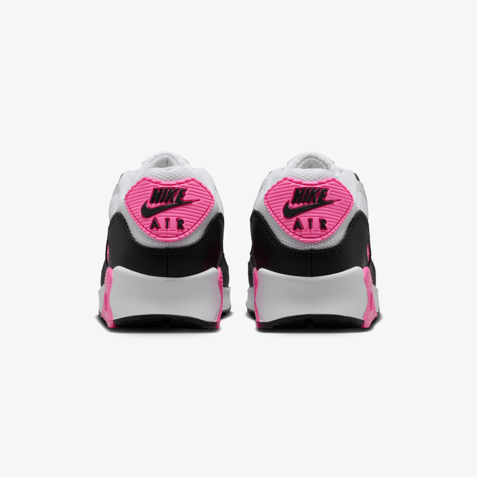 Nike AIR MAX 90 WHITE/WOLF GREY-PINK GLOW-BLACK