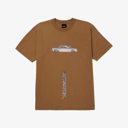 CAR CLUB T-SHIRT 'CAMEL'