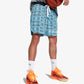 PUMA | HOOPS X LF MOSIAC SHORTS { TEAM LIGHT BLUE