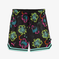 PUMA | x RICK AND MORTY ALL-OVER PRINT SHORTS { BLACK