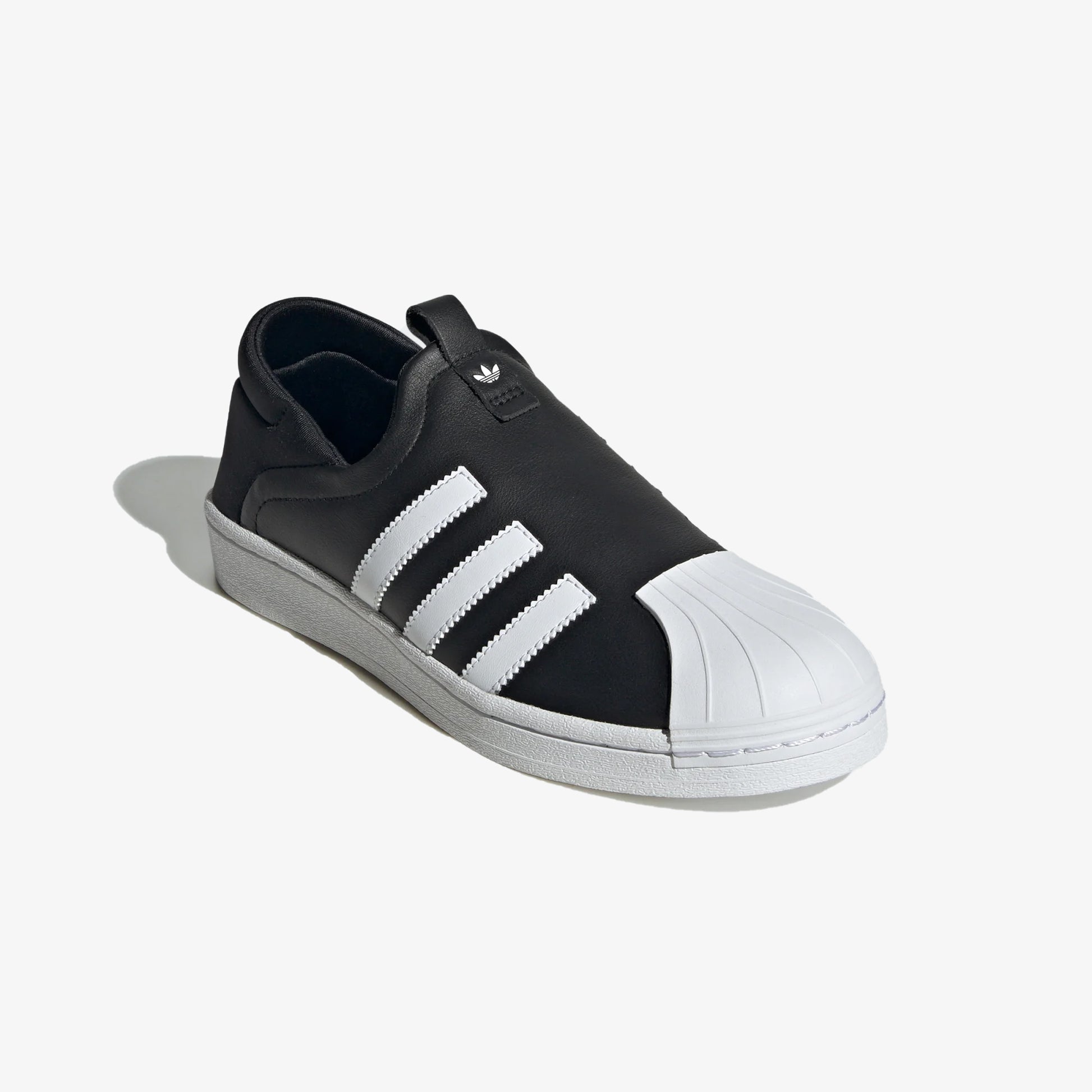 Buy Black and White Adidas Superstar Slip-On Shoes for Women