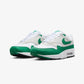Nike | AIR MAX 1  { NEUTRAL GREY/MALACHITE-WHITE-BLACK