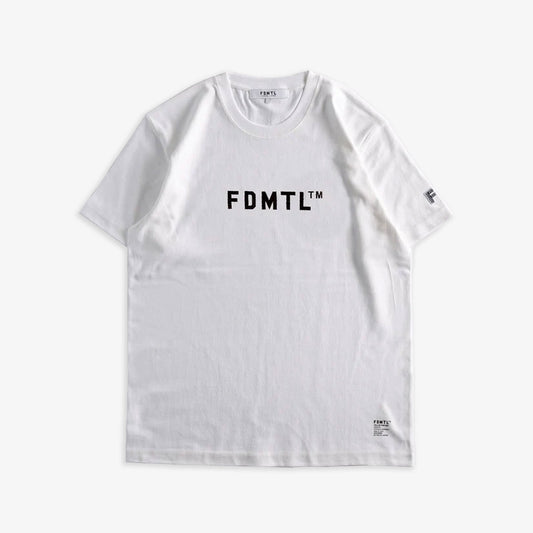 EMBROIDERY LOGO TEE 'WHITE'