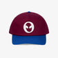 NO PROBLEMO | ALIEN-O CAP { BURGUNDY MULTI