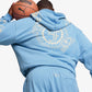 PUMA | HOOPS X LF MOSIAC PANT { TEAM LIGHT BLUE