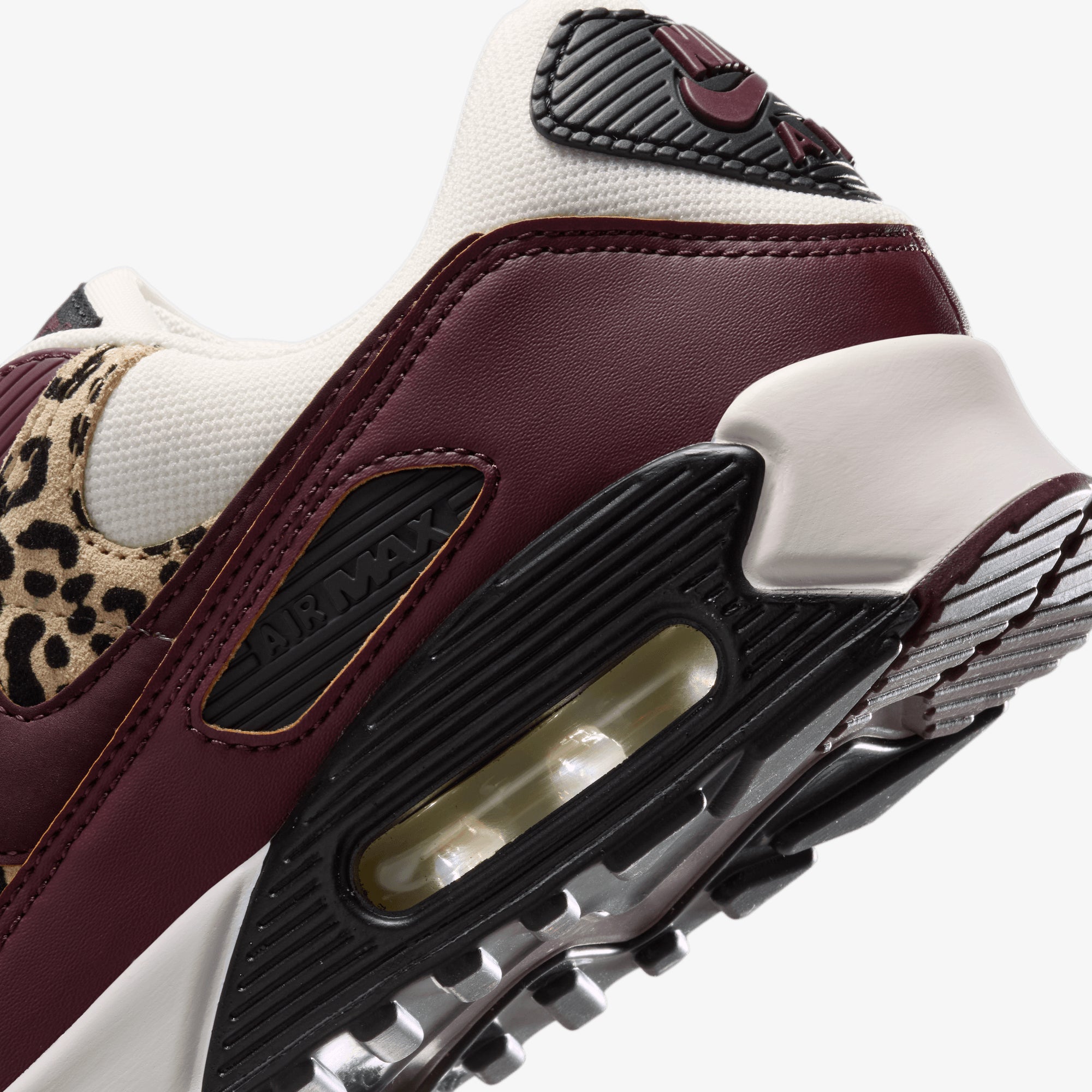 air max 90 burgundy white