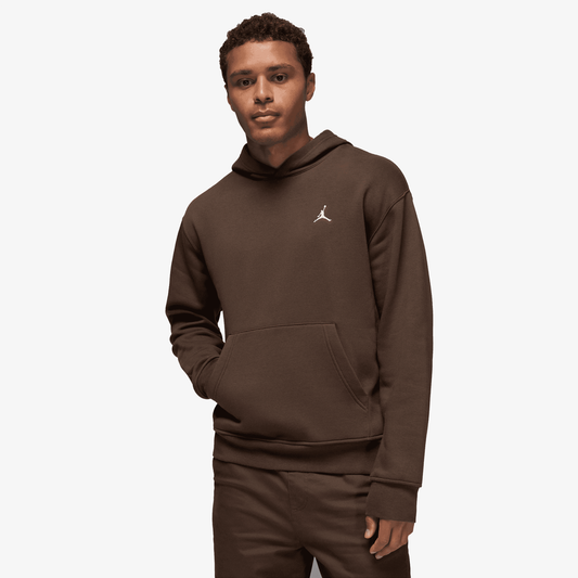 JORDAN | BROOKLYN FLEECE PULLOVER HOODIE { BAROQUE BROWN/SAIL