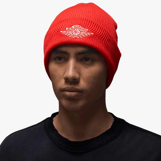 Jordan | PEAK RARE AIR BEANIE { CHILE RED/SAIL