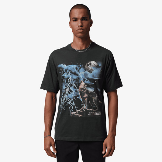 JORDAN | JORDAN GRAPHIC T-SHIRT { OFF NOIR