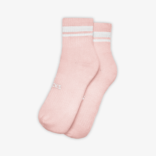 Superkicks | CREW SOCKS  { PINK