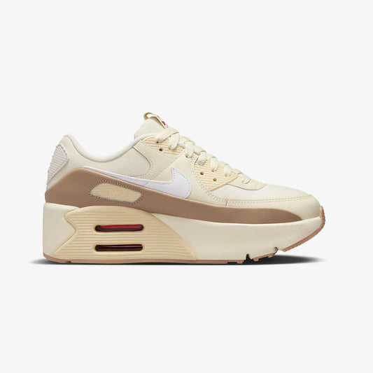 WMN'S AIR MAX 90 LV8 'SAIL/WHITE-COCONUT MILK-PALE VANILLA'