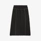 Puma | X-GIRL MIDI SKIRT  { BLACK