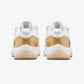 JORDAN | AIR JORDAN 11 RETRO LOW "MOTHER'S DAY" { WHITE/TEAM GOLD/METALLIC GOLD