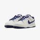 NIKE | DUNK LOW RETRO { SUMMIT WHITE/DEEP ROYAL BLUE