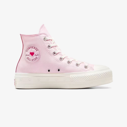 Converse | CHUCK TAYLOR ALL STAR LIFT PLATFORM HEARTS { PINK