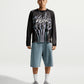 NIKE | SPORTSWEAR { BLACK/MONARCH/GYM RED/SAFETY ORANGE