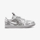 JORDAN | AIR JORDAN 1 LOW METHOD OF MAKE { NEUTRAL GREY/WHITE/PEWTER GREY/METALLIC SILVER
