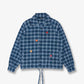 SUPERKICKS | NOSTALGIC RAGLAN JACKET { NAVY
