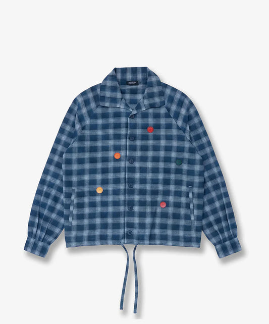 SUPERKICKS | NOSTALGIC RAGLAN JACKET { NAVY