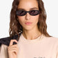 SPORTY & RICH | UNICORN CREST T-SHIRT { CREAM