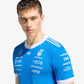 ADIDAS | MERCEDES - AMG PETRONAS FORMULA 1 TEAM BLUE WONDER DRIVER JERSEY { BLUE BIRD/WHITE