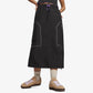 Puma | X-GIRL MIDI SKIRT  { BLACK