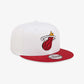 New Era | MIAMI HEAT  { WHITE
