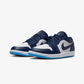 JORDAN | AIR JORDAN 1 LOW { MIDNIGHT NAVY/UNIVERSITY BLUE-WHITE