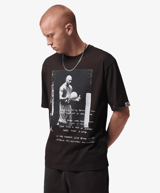 JORDAN | BROOKLYN SHORT SLEEVE T-SHIRT {  SHADOW BROWN