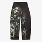 ALMOST GODS | LILIES BARREL PANTS { BLACK