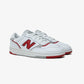 New Balance | BB950 { WHITE/RED/GREY