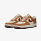 NIKE | AIR FORCE 1'07 LV8 { LT BRITISH TAN/BURGUNDY CRUSH
