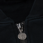 Aries | PREMIUM FADED TEMPLE BOMBER { BLACK