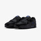 Nike | AIR MAX 90 { BLACK/BLACK-DK SMOKE GREY-OLD ROYAL