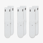 Jordan | CREW SOCKS (3 PAIRS) { WHITE