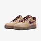 Nike | AIR FORCE 1 '07 PREMIUM { LINEN/BURGUNDY CRUSH-MOON PARTICLE