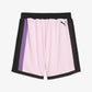 Puma | MELO IRIDESCENT MESH SHORTS  { WHISP OF PINK