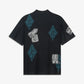 F A R A K | BLACK BLOCK PRINT T-SHIT { BLACK