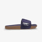 Puma | LEADCAT 2.0 PALERMO FOIL SLIDES { DEEP PLUM/WARM WHITE GUM