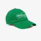 SPORTY & RICH | 1800 HEALTH EMBROIDERED HAT { VERDE/WHITE