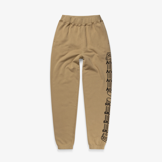 Aries | COLUMN SWEATPANT { KHAKI