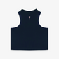 SUPERKICKS | CROP TOP { NAVY BLUE