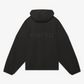 ADIDAS | FEAR OF GOD ATHLETICS SUEDE FLEECE HOODIE { BLACK