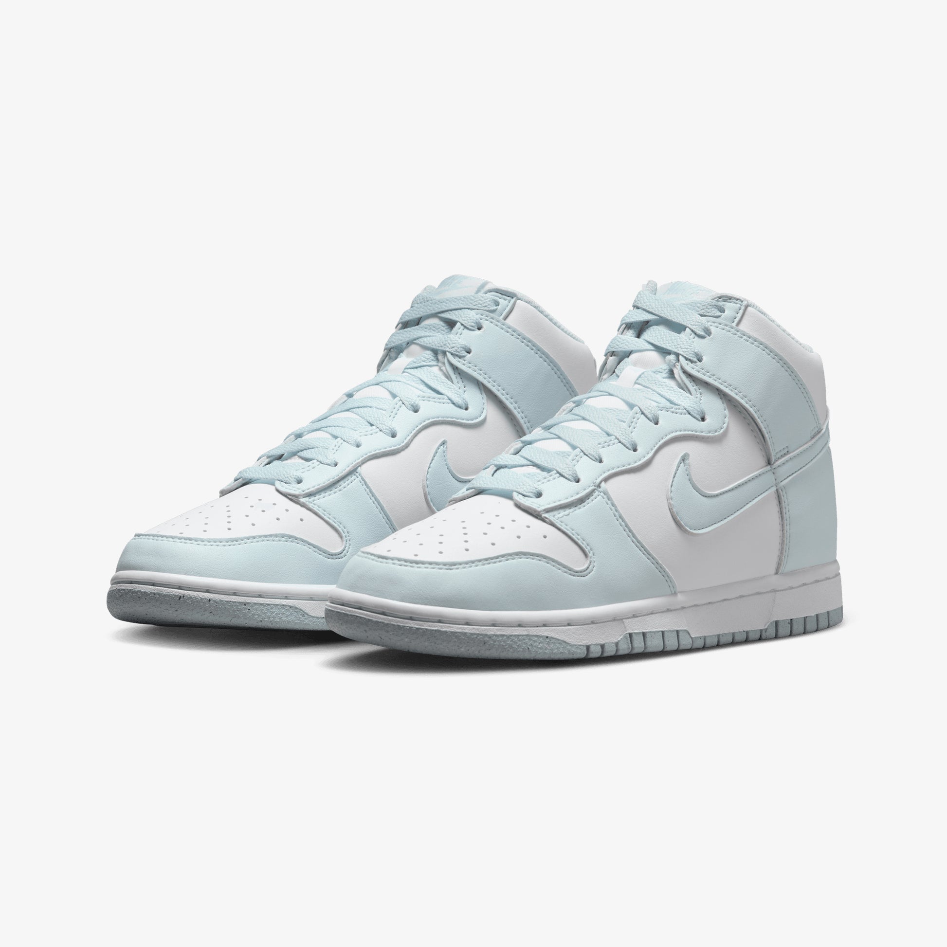 NIKE DUNK HIGH NEXT NATURE WHITE/GLACIER BLUE-WHITE – Superkicks