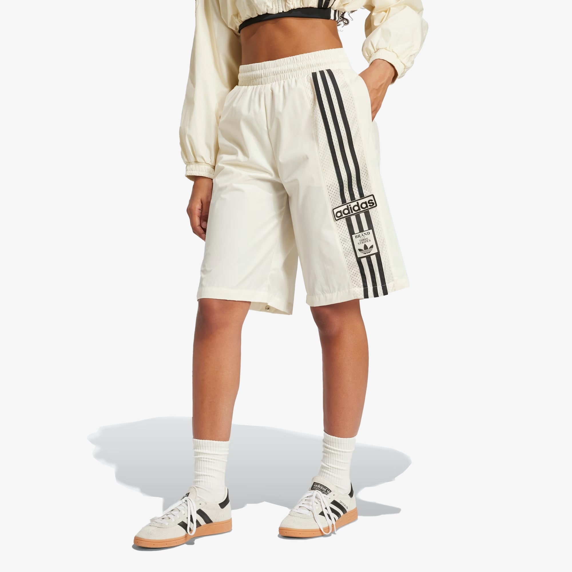 【adidas】ADIBREAK WOVEN TWO-IN-ONE TRACK TRACKSUIT BOTTOMS Buy Adidas Originals Adibreak Woven Two-in-One Track Pants