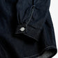 FDMTL | DENIM HAORI SHIRT RINSE { INDIGO