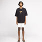 F A R A K | TAAZA KHABAR T-SHIRT { BLACK/BLACK